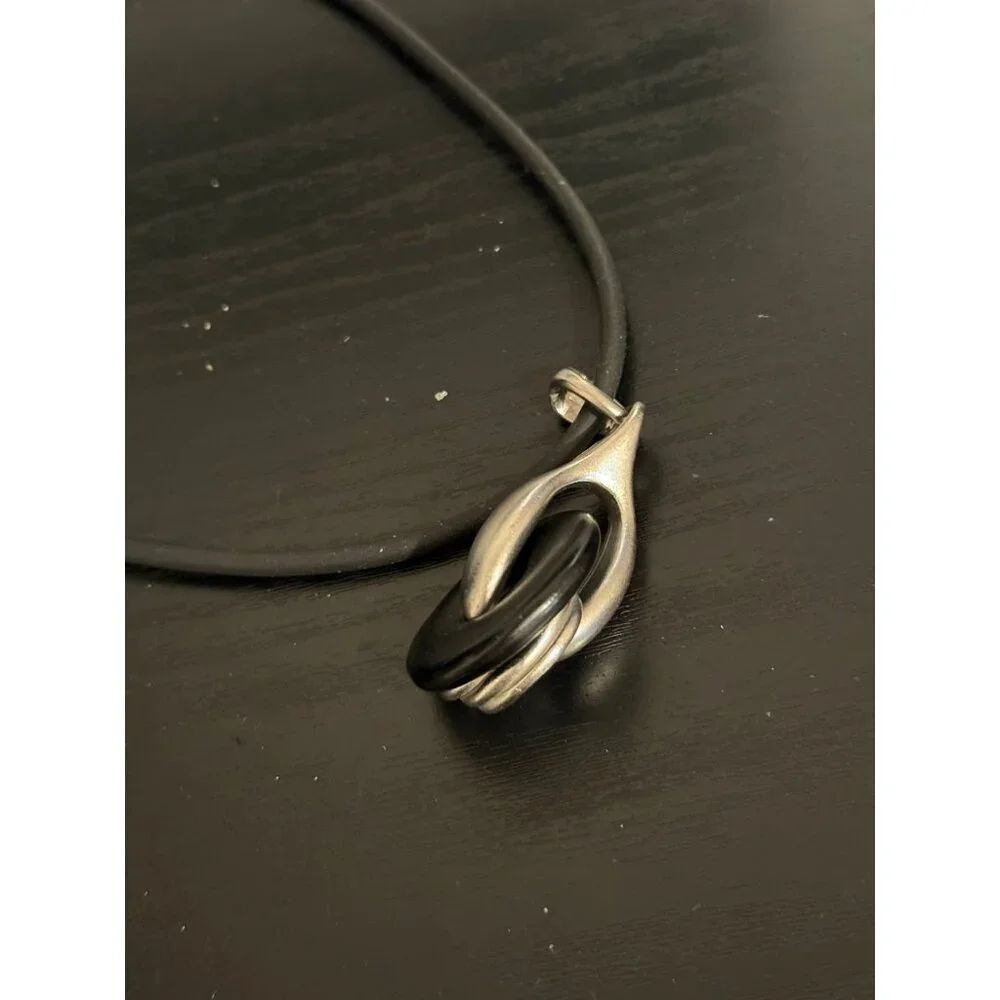 Cord‎ With Unique Pendant Necklace (n2)